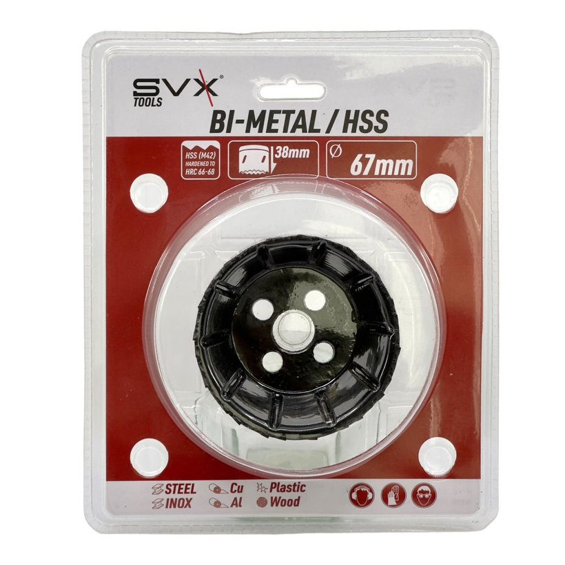 Bimetál korona 67mm