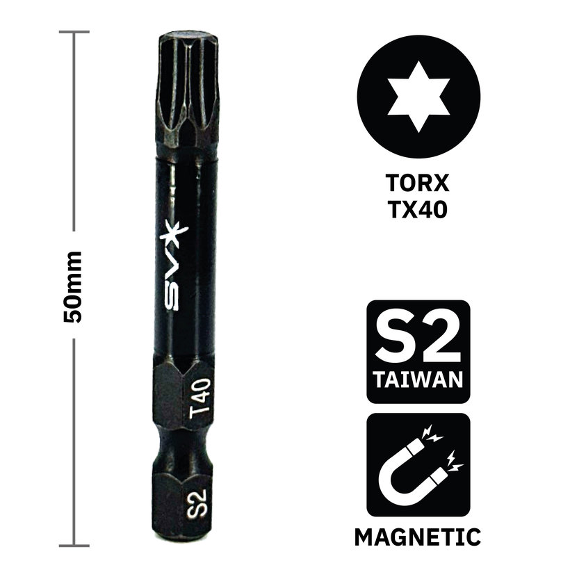 Bit mágneses TX40x50 mm
