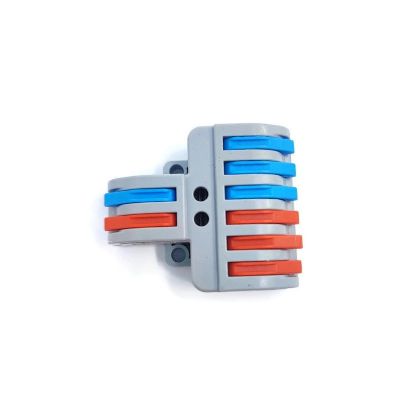 Rugós csatlakozó bilincs többpólusú - 8 vezeték
