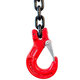 Láncos felfüggesztés szem-szem 80 o. rövidítővel (6,5 m, 1120 kg, 6 mm)