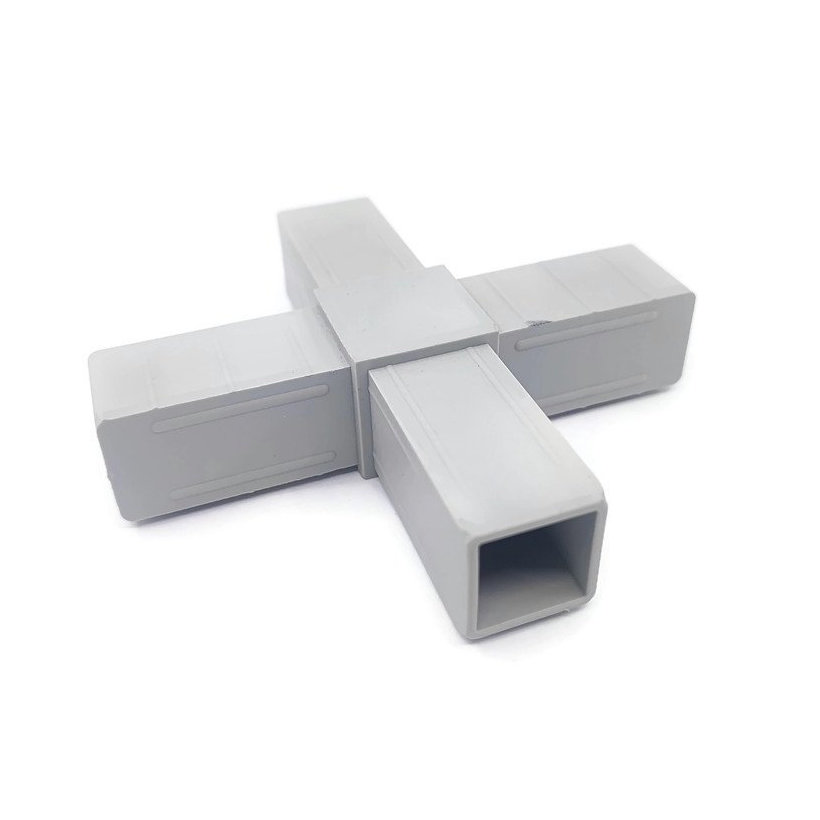 Műanyag keresztcsatlakozó 20x20mm