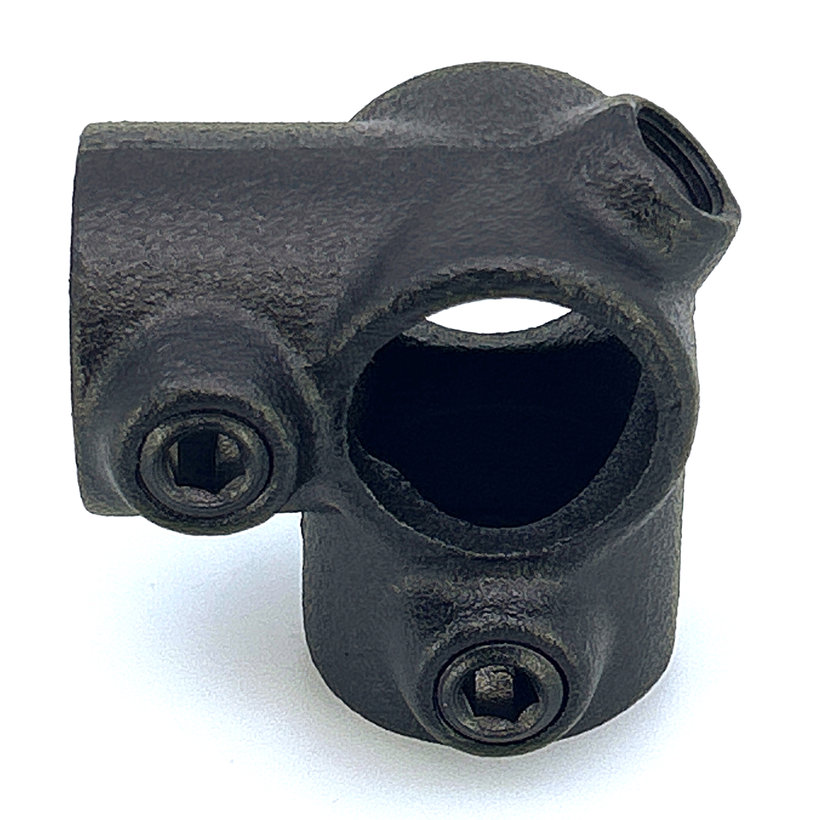 Kötőelem négyágú 27 mm - fekete