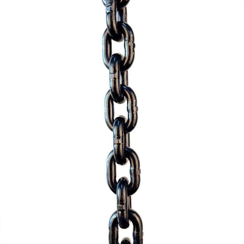 Láncos felfüggesztés szem-kampó 80 o. rövidítővel (0,5 m, 2000 kg, 8 mm)