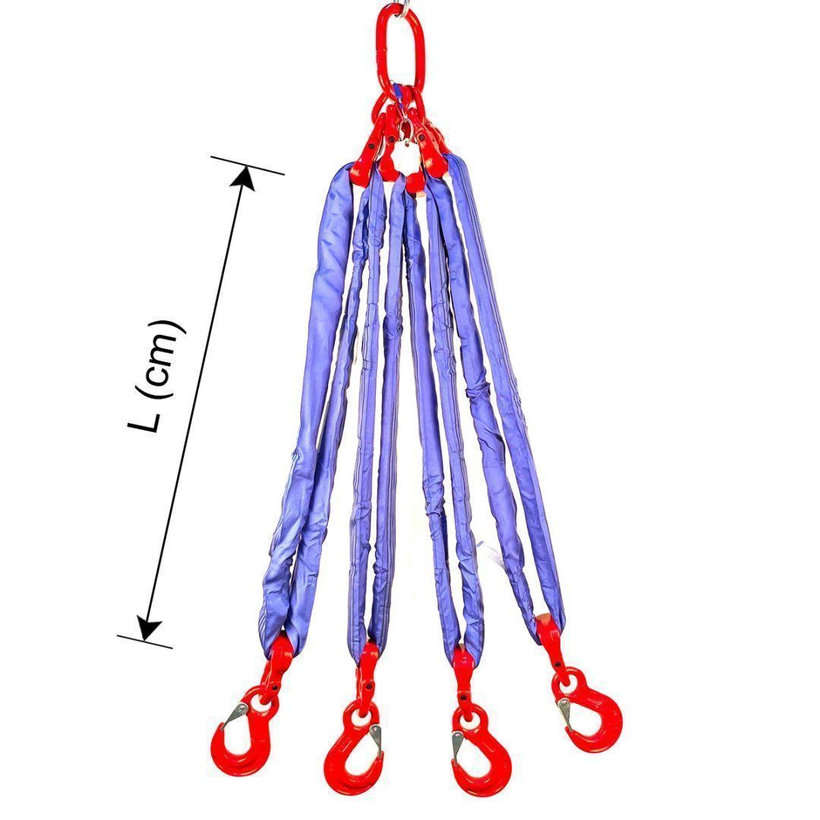 Textil függeszték SZEM-4 KAMPÓ 16 800/12 000 kg, 5 m