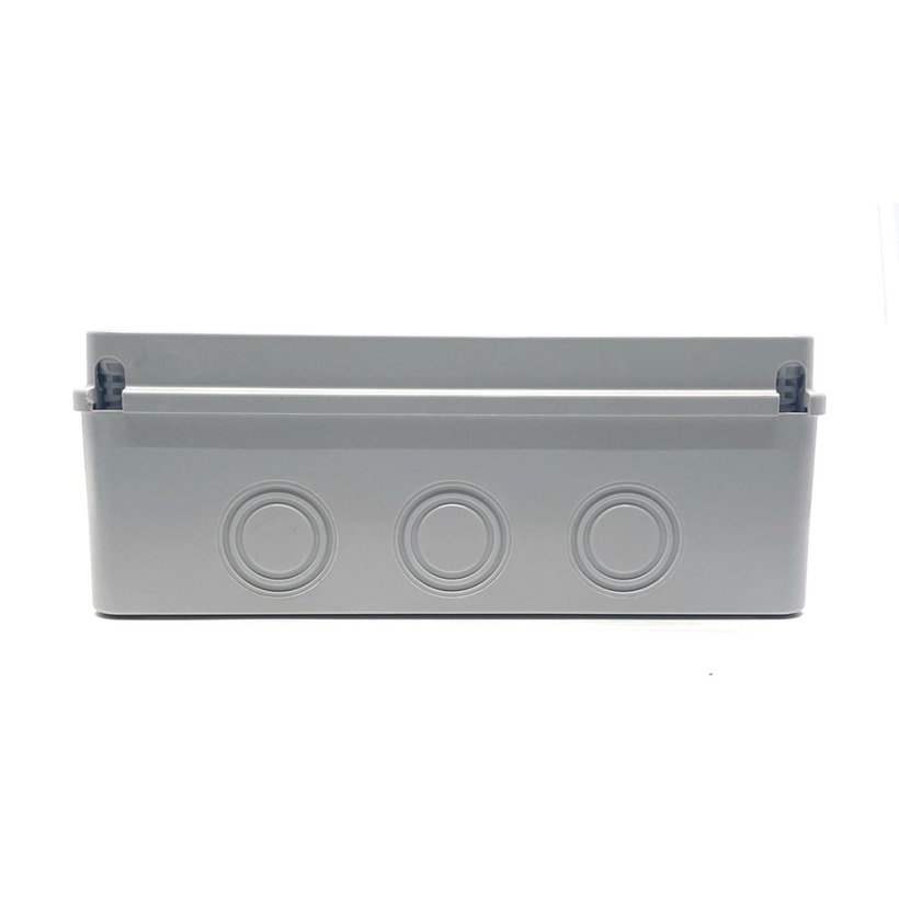 Elektronikai doboz, világos szürke, teli fedéllel IP67 310x230x130mm