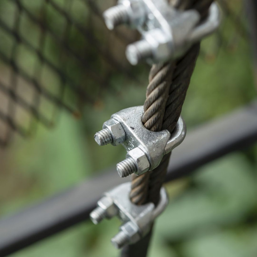 DIN 741 Kötélbilincs horganyzott 11 mm