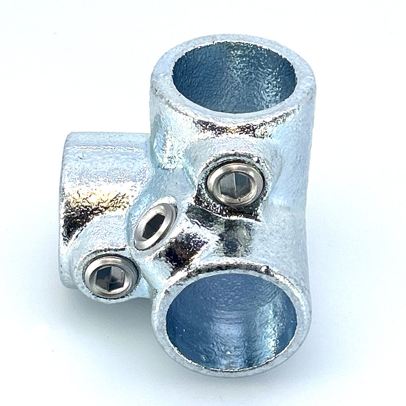 Kötőelem háromágú 27 mm - horganyzott