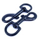 Forgó karabiner fekete 80x20mm