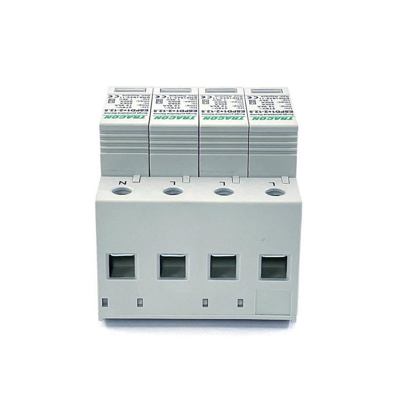 AC túlfeszültség-levezető T1+T2 típus