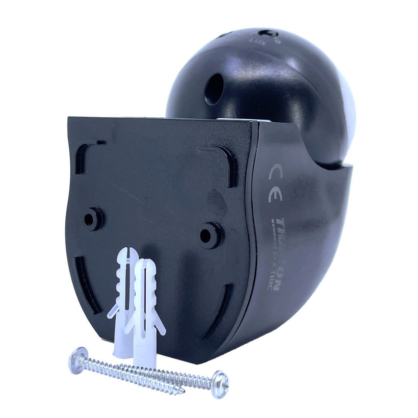 Mozgásérzékelő, falra - fekete 180°