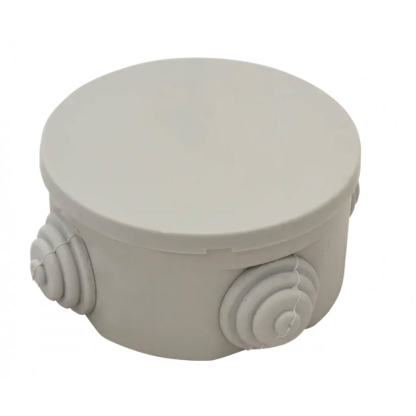 Kötődoboz, kerek, falon kívüli 85x45mm