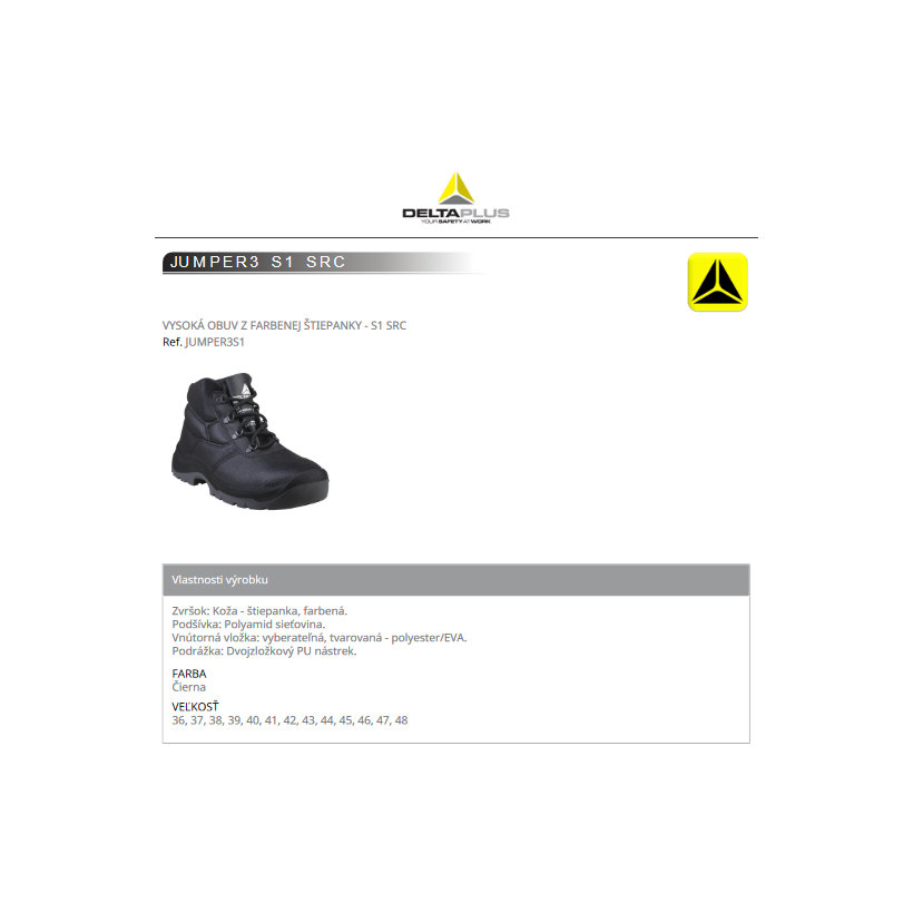 Boka munkacipő JUMPER3 41