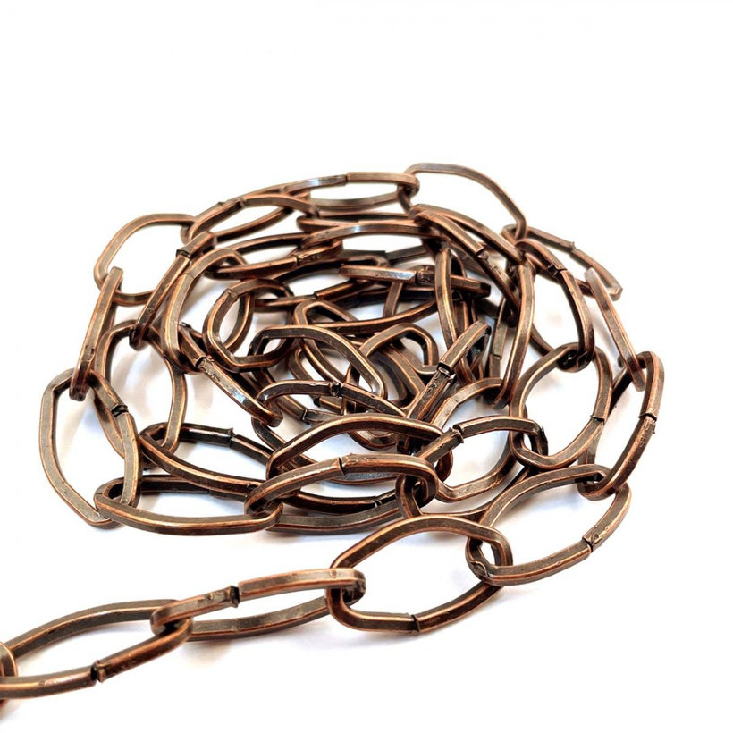 Dekoratív csillár lánc/barnított 2,3mm