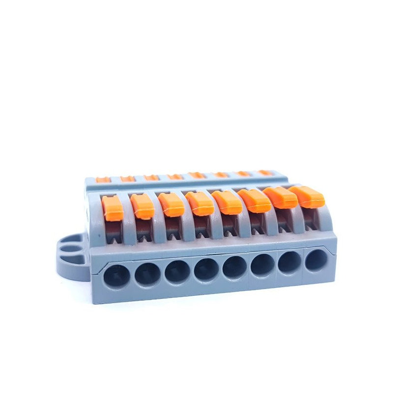 Rugós csatlakozó bilincs - 8 vezeték