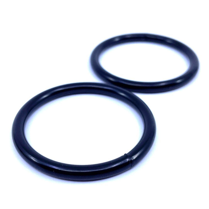 Hegesztett gyűrű fekete 3x20mm