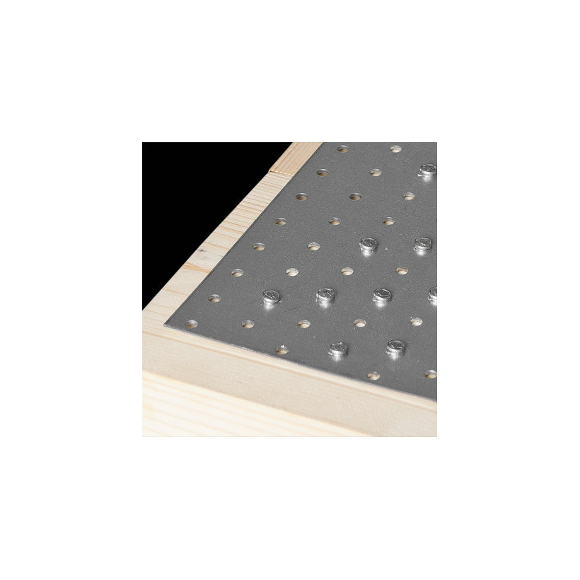 Perforált fémlemez PP 3 40x120mm