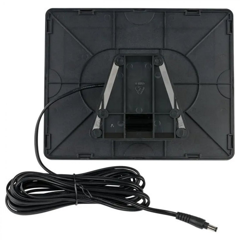 Szolár LED reflektor PIR mozgásdetektorral antracit