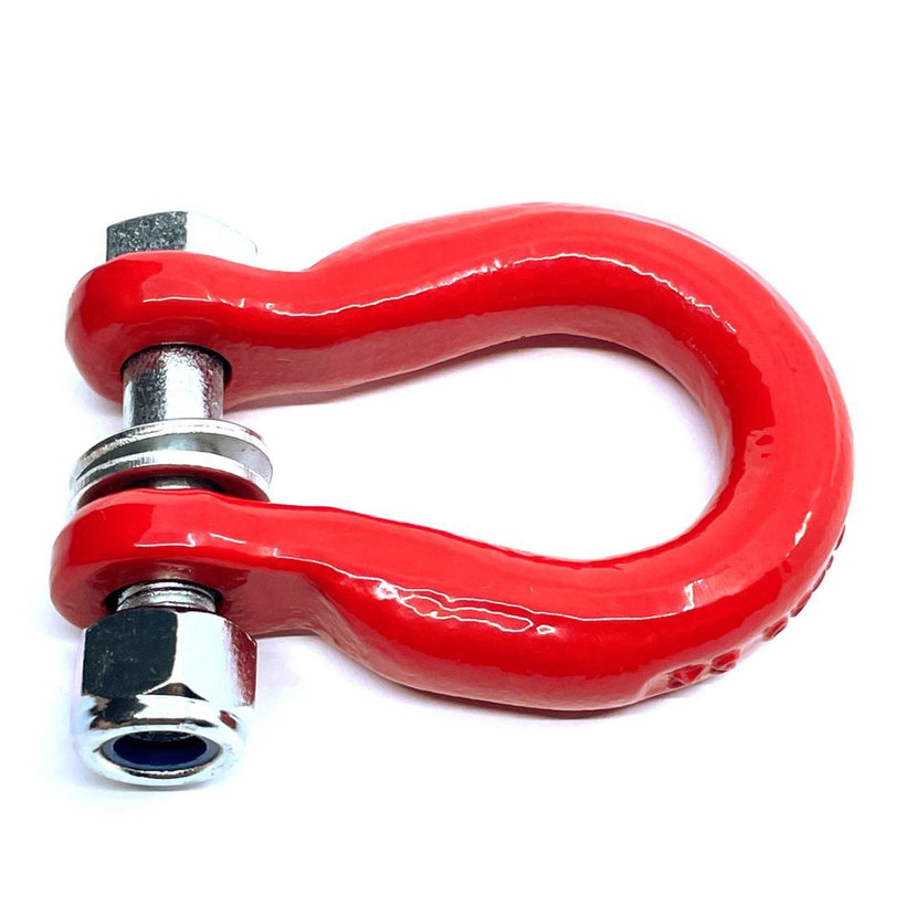 Speciális omega kengyel 80 o. piros 6mm