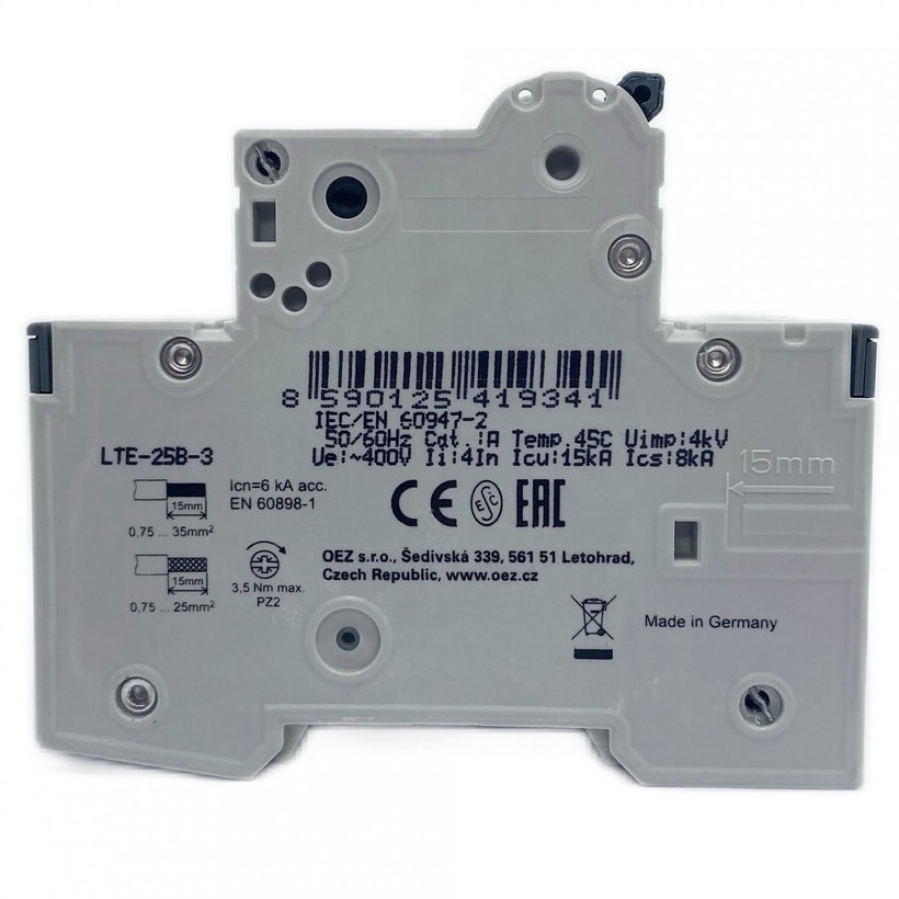 Megszakító Minia LTE-25B-3