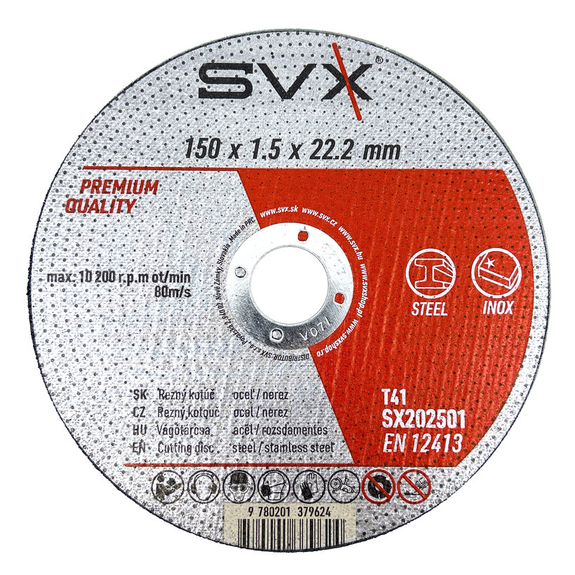 Vágókorong 150×1,5×22,2 mm