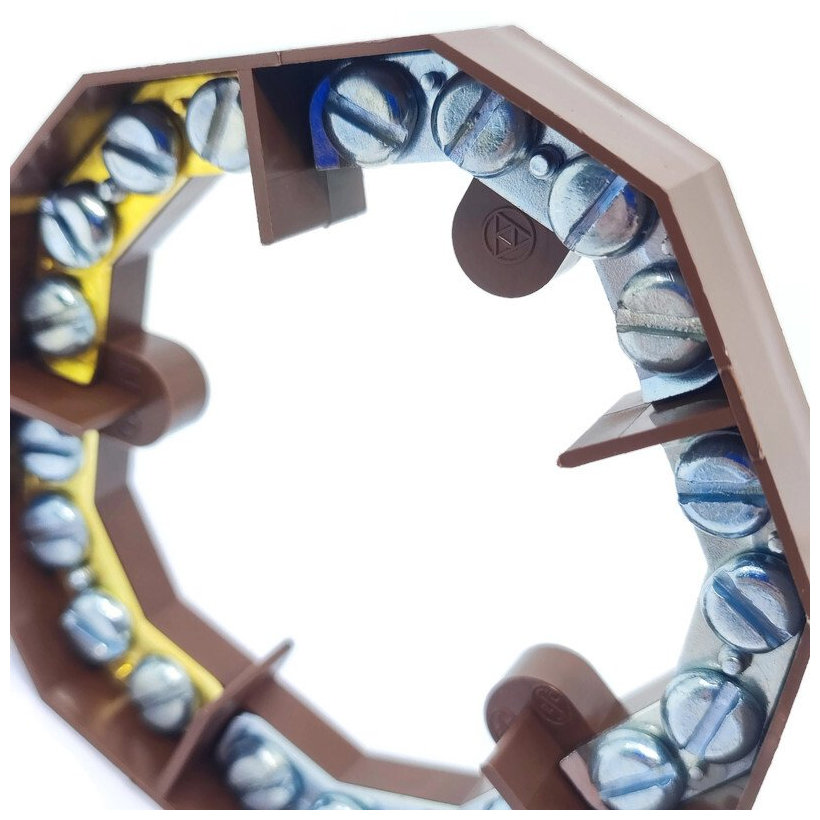 Sorkapocs koszorú 5P barna