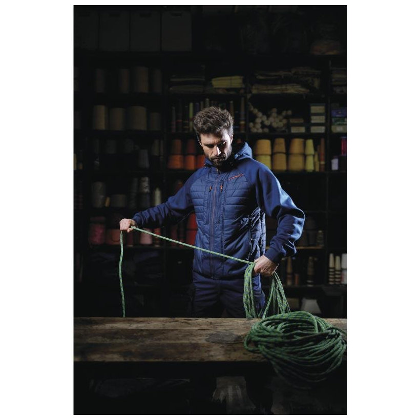 Kabát MOOVE szürke-narancssárga L