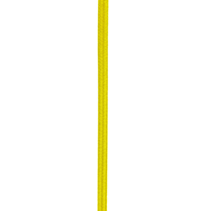 Gumikötél gumi maggal sárga PP 5mm