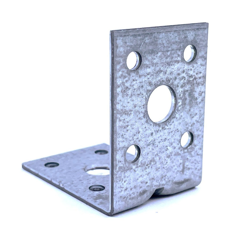 Erősített sarokösszekötő lemez formázással KP 50x50x35mm