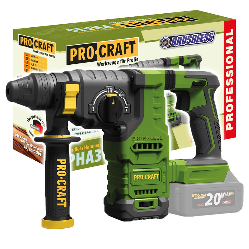 Akkus ütvefúró PHA30bb - akkumulátor és töltő nélkül