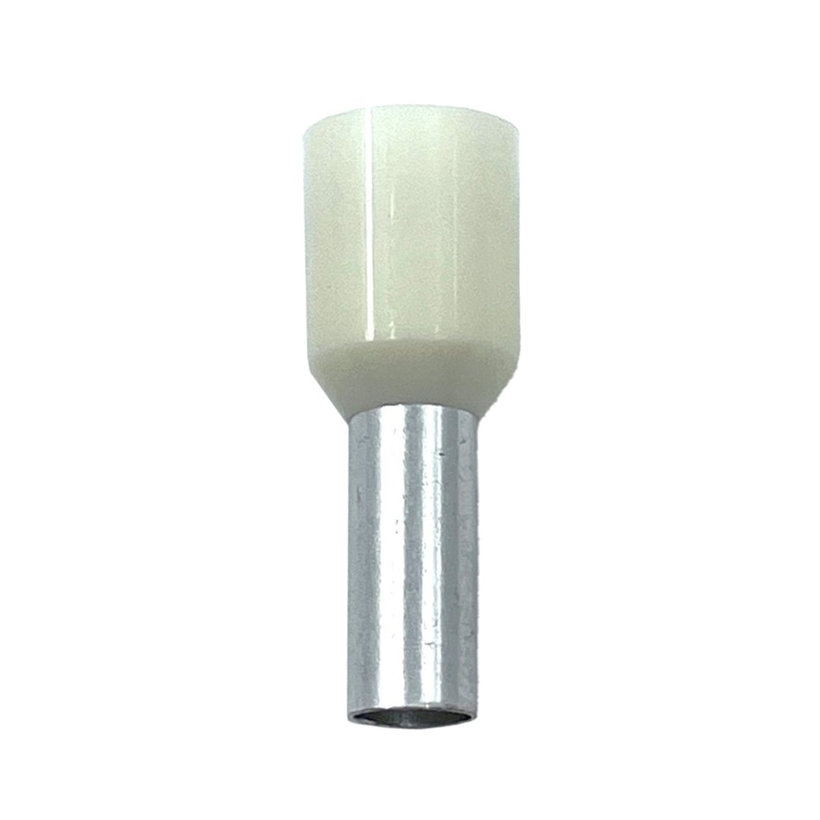 Szigetelt (PA6.6) érvéghüvely, ónozott elektrolitréz, vaj 10mm²