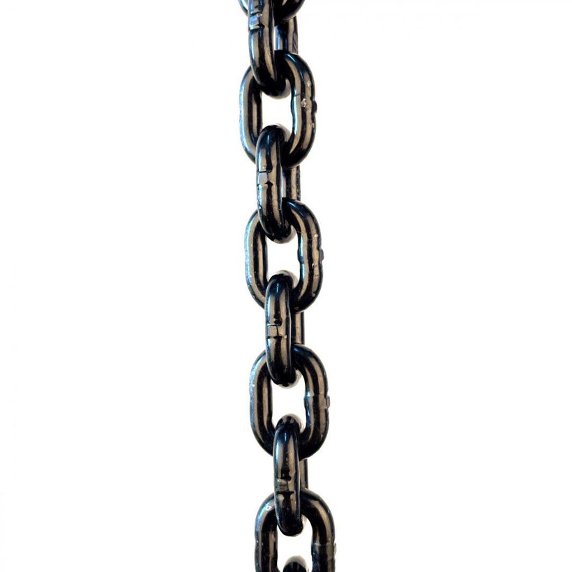 Láncos felfüggesztés szem-kampó 80 o. rövidítővel (2 m, 1120 kg, 6 mm)