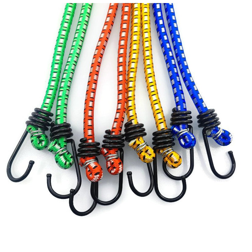 Gumikötél kampókkal - pók 10mm 4db