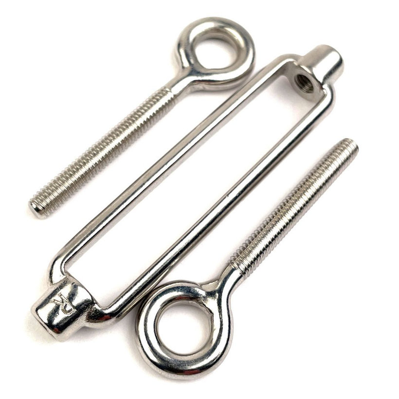 Rozsdamentes acél feszítő szem-szem A4 M10