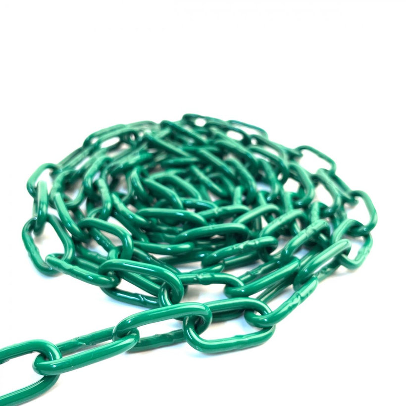 Klasszikus lánc színes, orsón/zöld 2,2mm