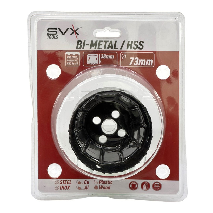 Bimetál korona 73mm