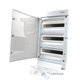 Kapcsolótábla süllyesztett fehér U36 - C/N 283x482x106mm