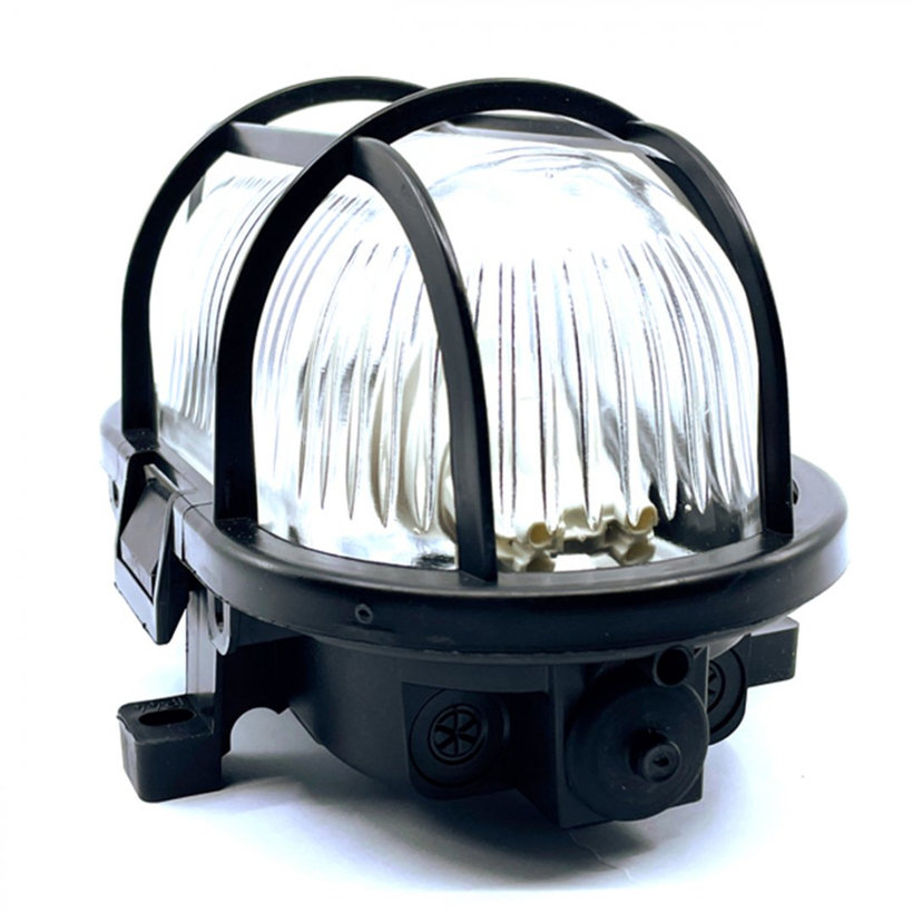 Color ovális lámpa fekete