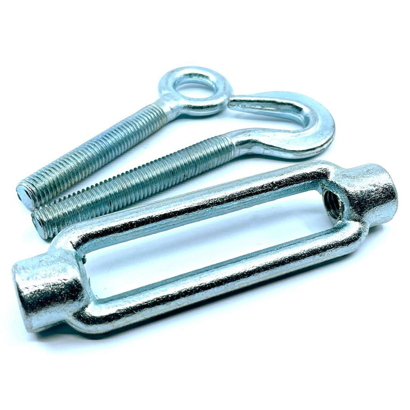 Feszítő szem-kampó DIN 1480 zn M24