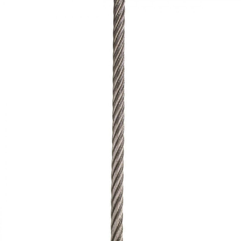 Rozsdamentes acél drótkötél AISI 316 7x7 6mm