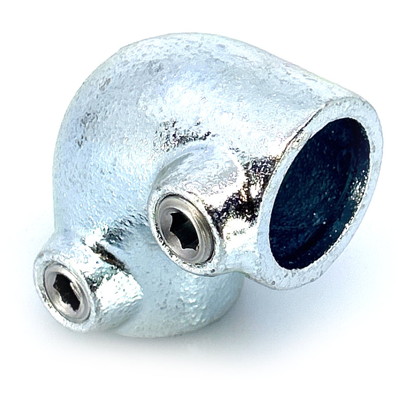 Kötőelem L-alakú 27 mm - horganyzott