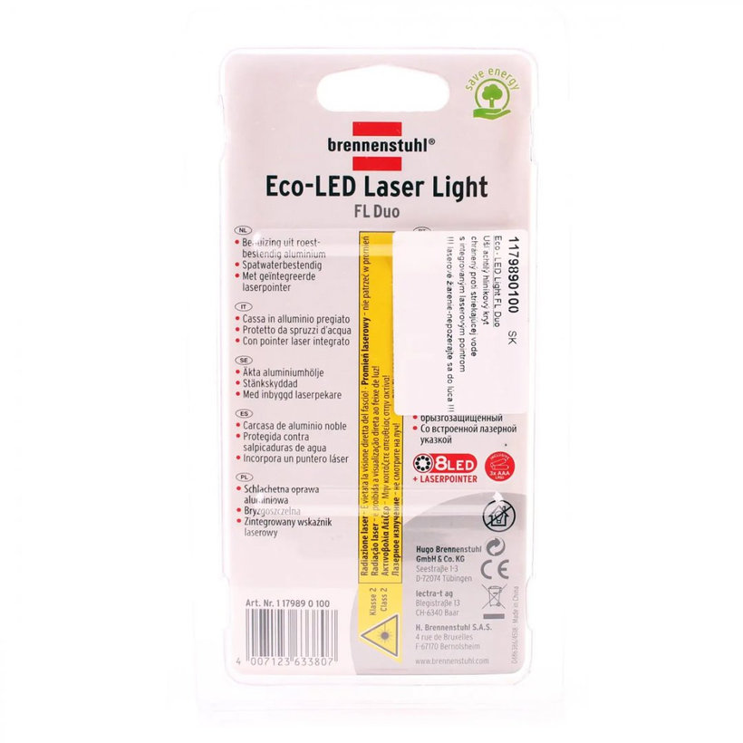 Eco-LED lézer lámpa 8xLED