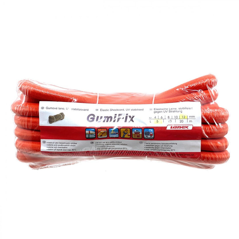 Gumikötél fonattal 5m 12mm