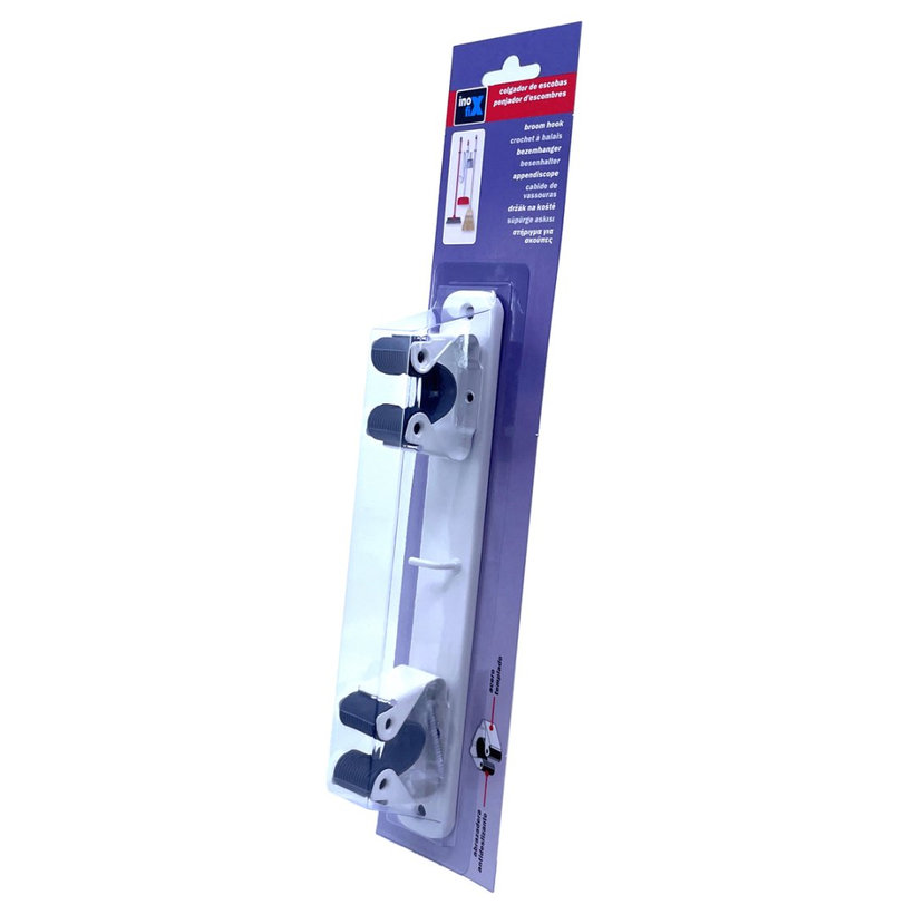 Seprűtartó kettős 32x230x46mm