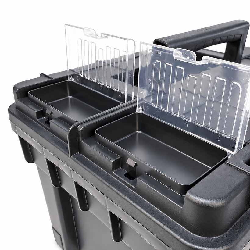QBRICK HD Compact Logic Black szerszámosláda