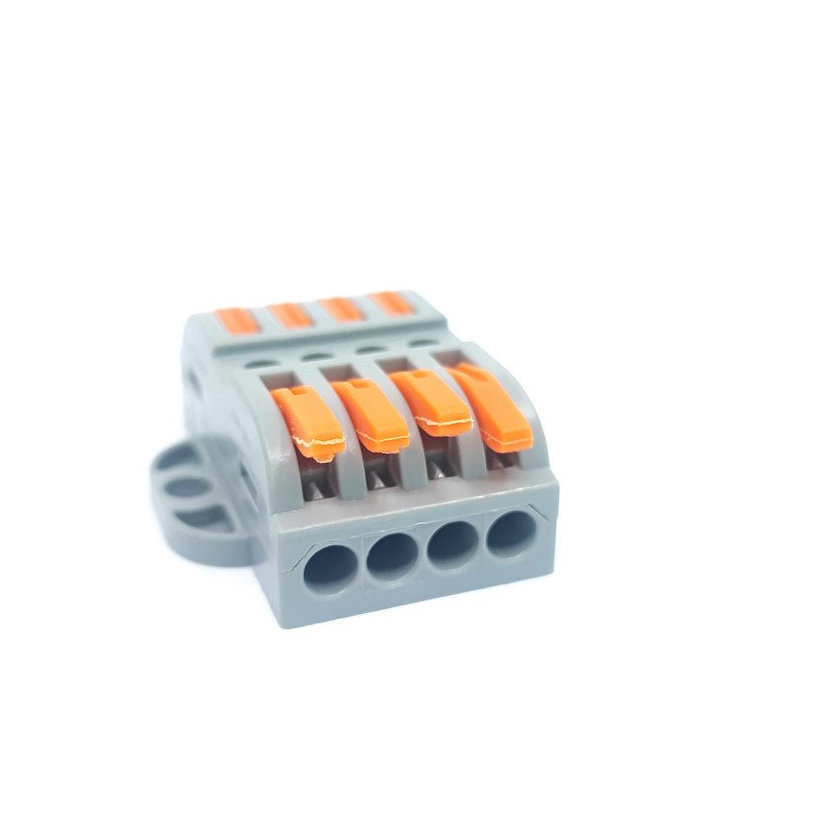 Rugós csatlakozó bilincs - 4 vezeték