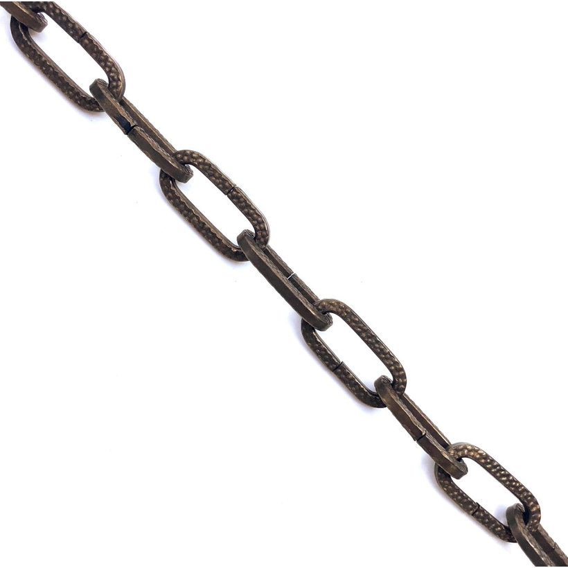 Dekoratív lánc kovácsolt barnított 2mm