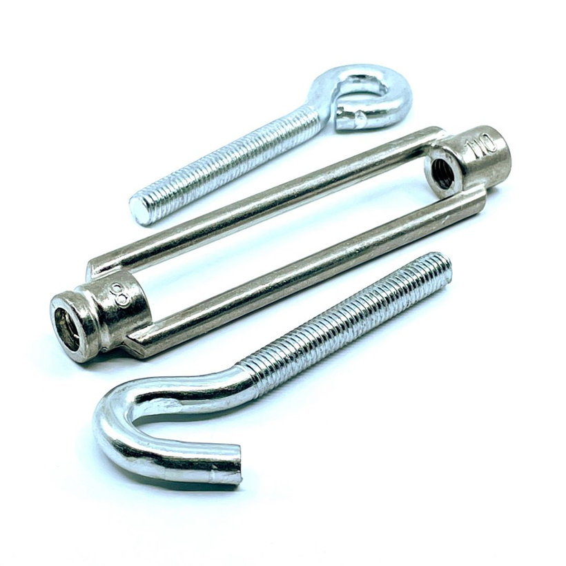 Pontos feszítő szem-kampó 4x45mm