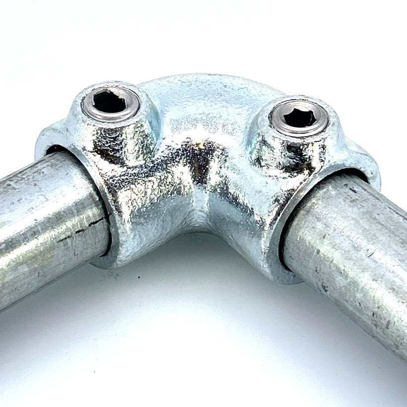 Kötőelem L-alakú 27 mm - horganyzott