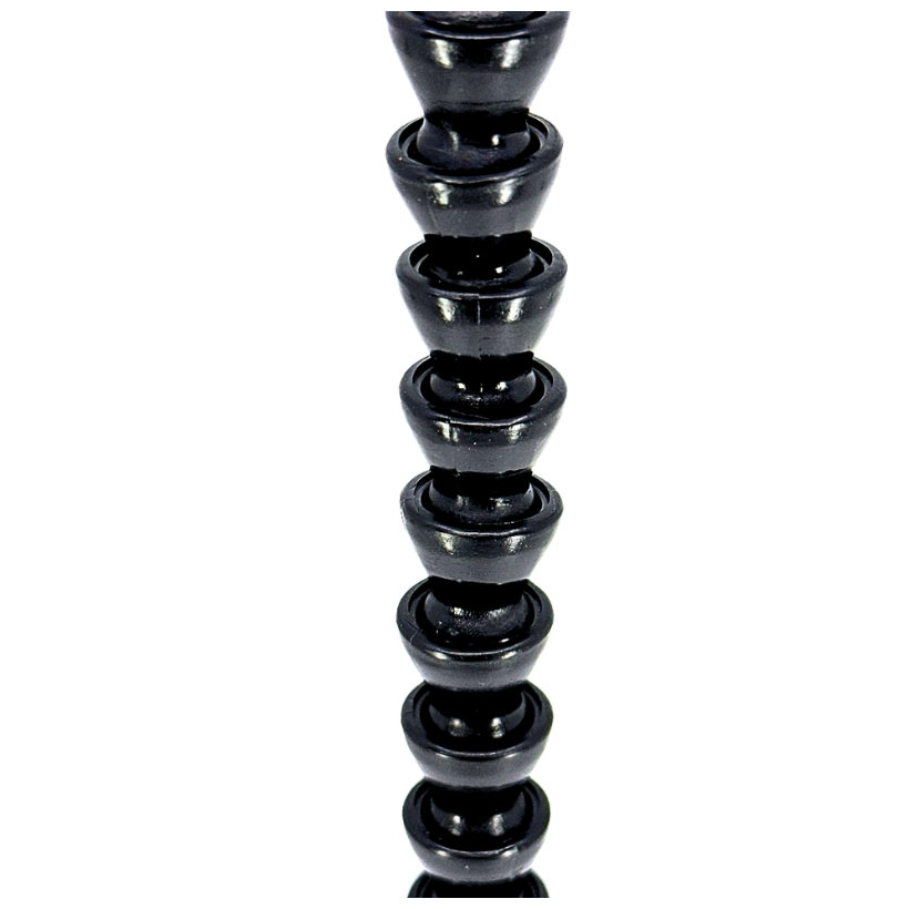 Hosszú rugalmas bittartó gyorskioldással - fekete