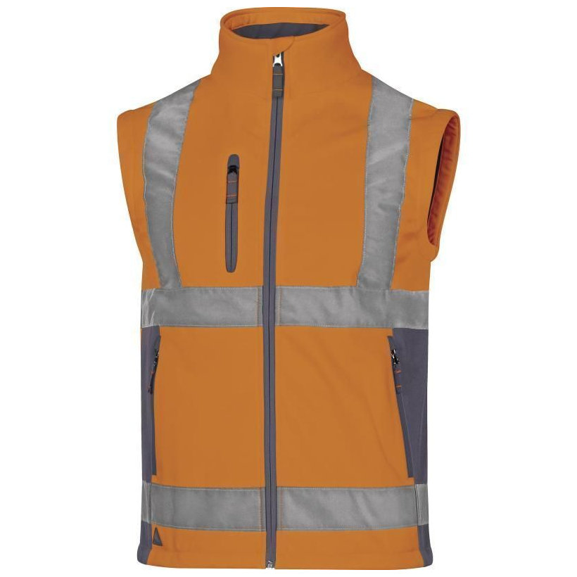 Fényvisszaverő softshell kabát MOONLIGHT2 narancssárga XXL